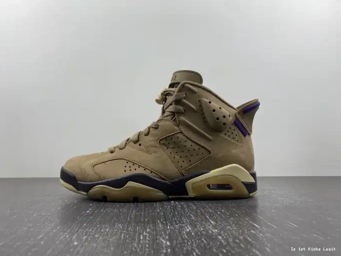 6 Gore-Tex Air WMNS FD1643-300 Kelp Brown Jordan 0621